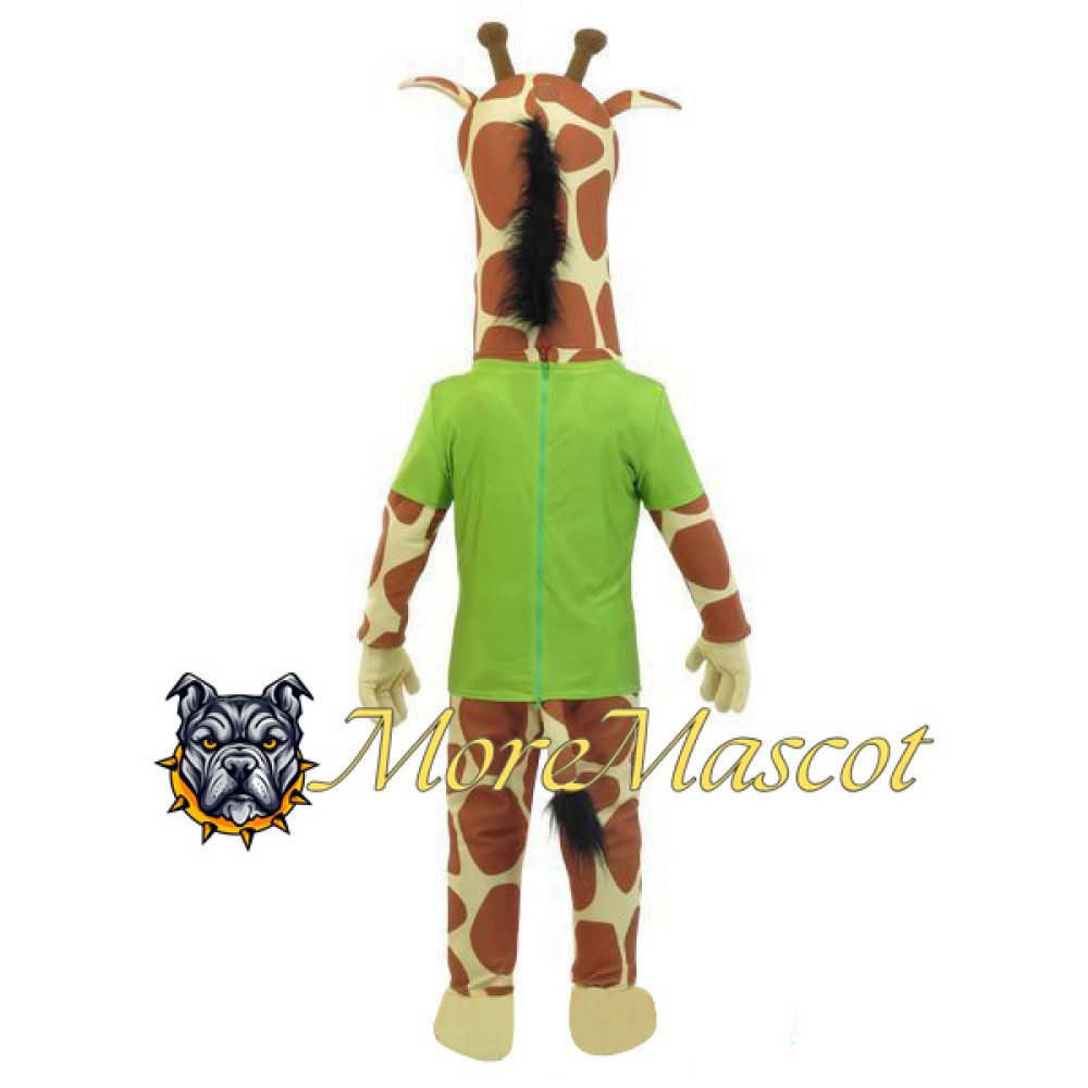 Adult Giraffe Mascot Costume