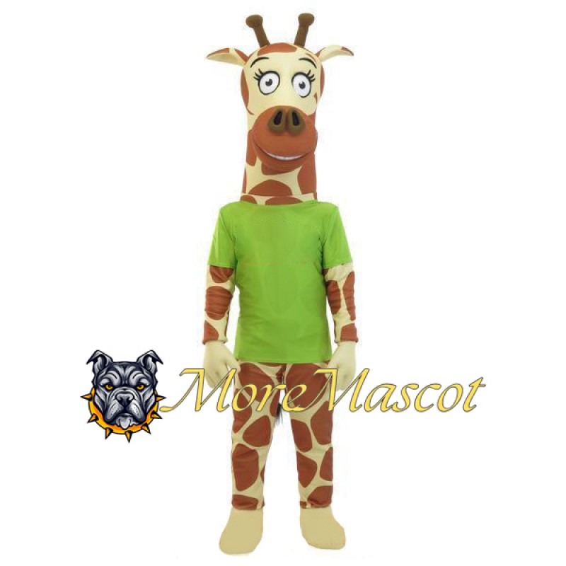 Adult Giraffe Mascot Costume