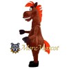 Brown Horse Mascot Adult Costume