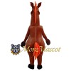 Brown Horse Mascot Adult Costume