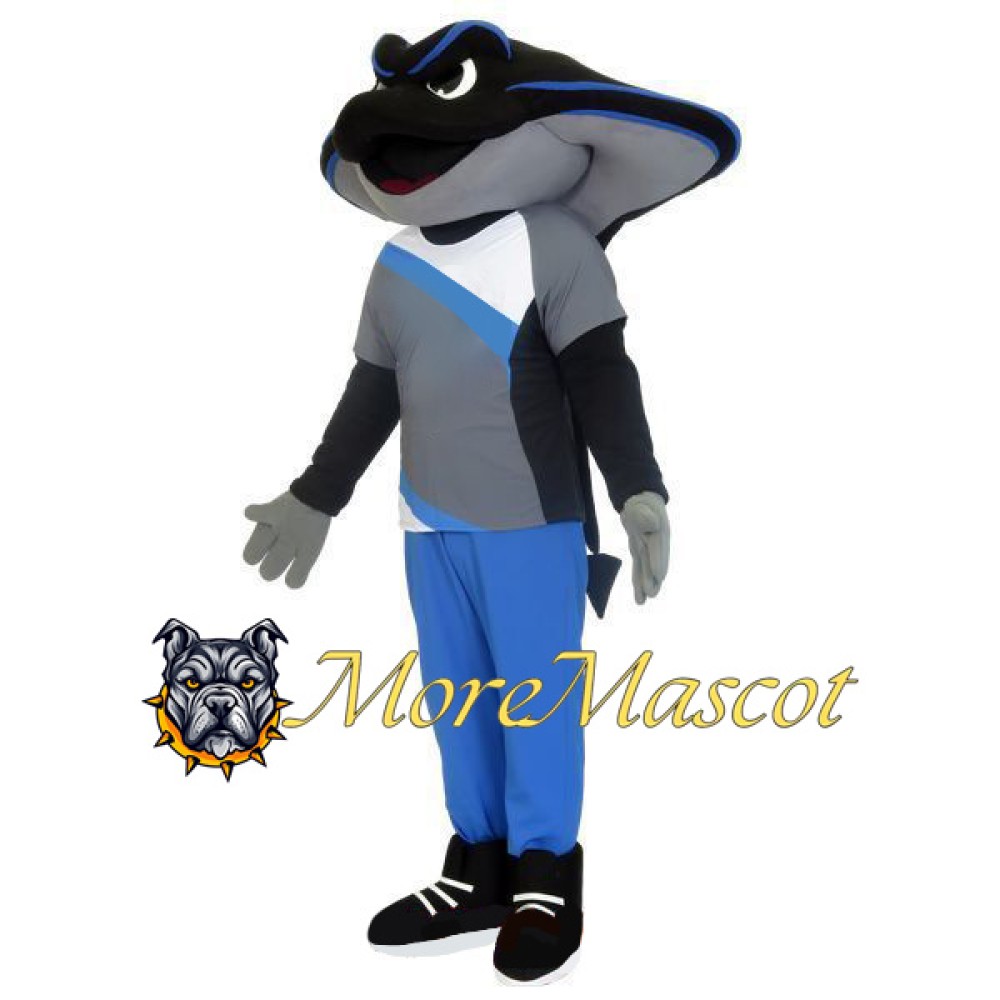 Sport Manta Ray Mascot Costume