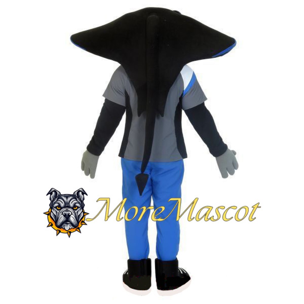 Sport Manta Ray Mascot Costume