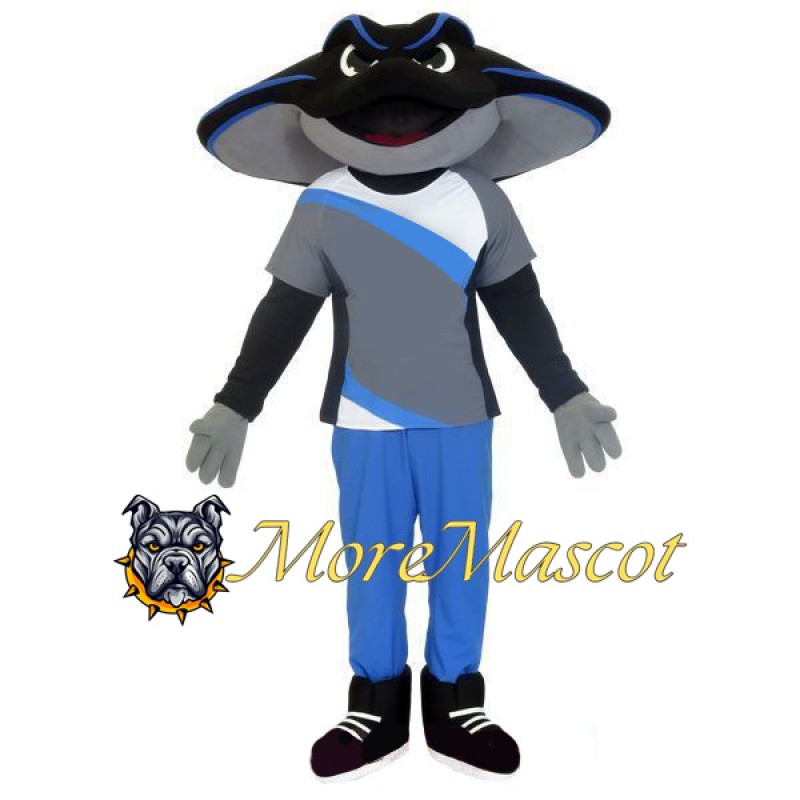 Sport Manta Ray Mascot Costume