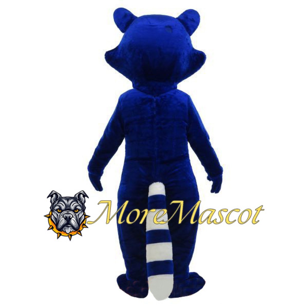 Blue Fox Mascot Costume For Adult