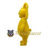 Adult Yellow Rabbit Mascot Costume