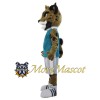 Brown Wildcat Mascot Costume