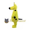 Funny Yellow Dog Mascot Costume