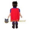 Muscular Superhero Mascot Costume