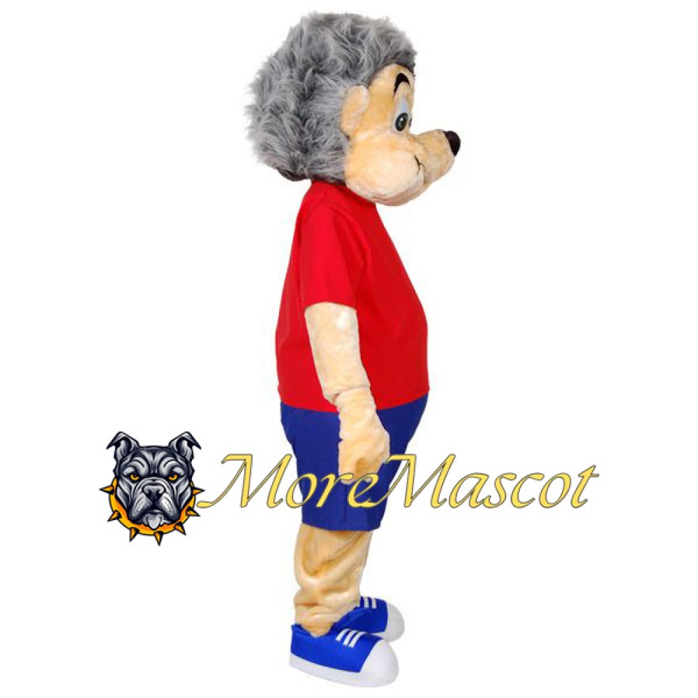 Sport Hedgehog Adult Mascot Costume