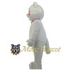 White Cat Mascot Furry Costume