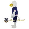 Adult White Eagle Mascot Costume