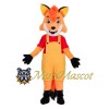 Orange Fox Mascot Costume