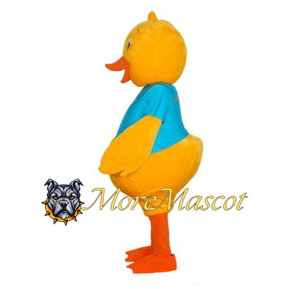 Yellow Duck Mascot Costume