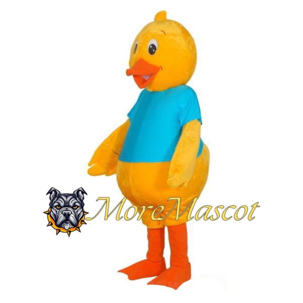 Yellow Duck Mascot Costume