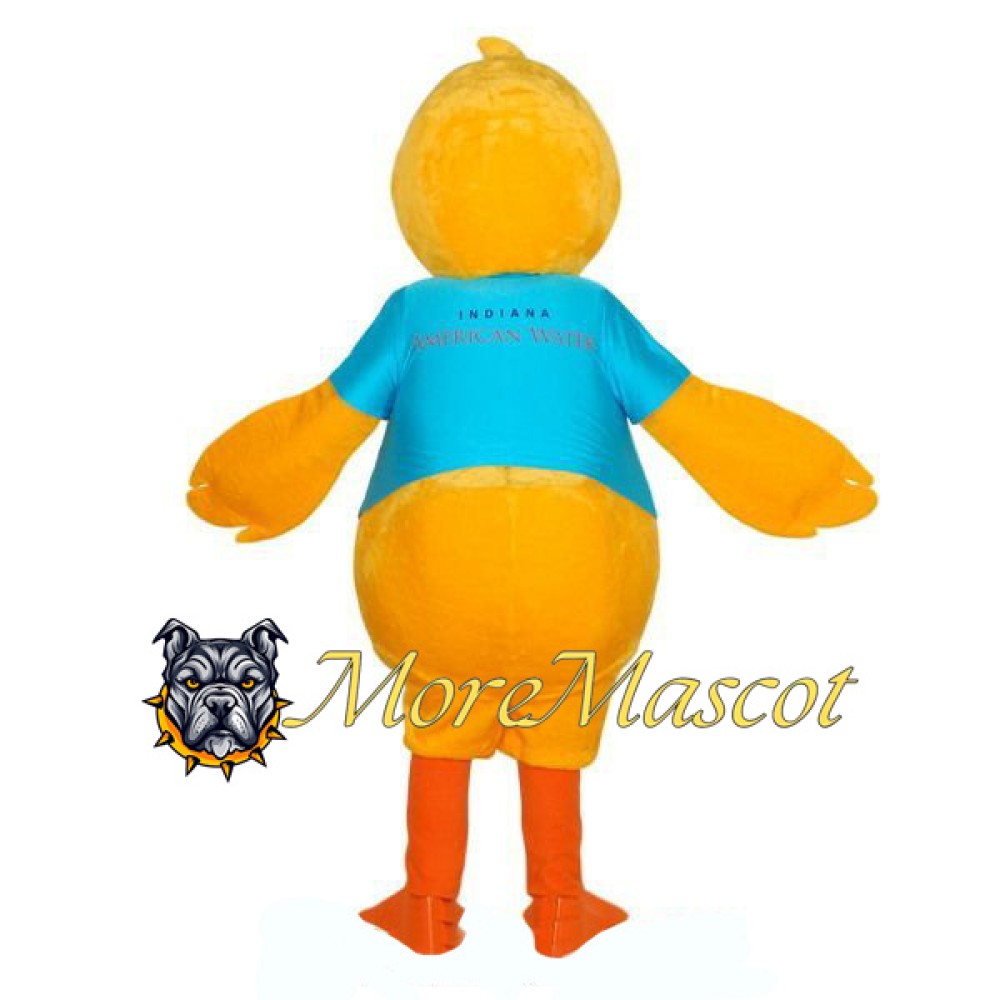 Yellow Duck Mascot Costume
