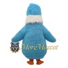 Blue White Penguin Mascot Costume