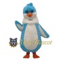 Blue White Penguin Mascot Costume
