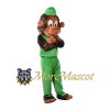 Green Suit Monkey Mascot Costume