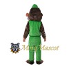 Green Suit Monkey Mascot Costume
