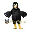 Furry Crow Mascot Costume