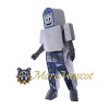 Silver Robot Mascot Costume
