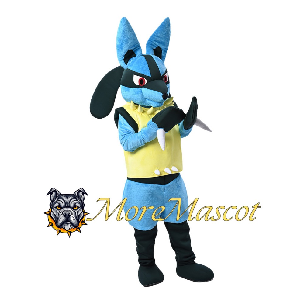 Pokemon Lucario Mascot Costume