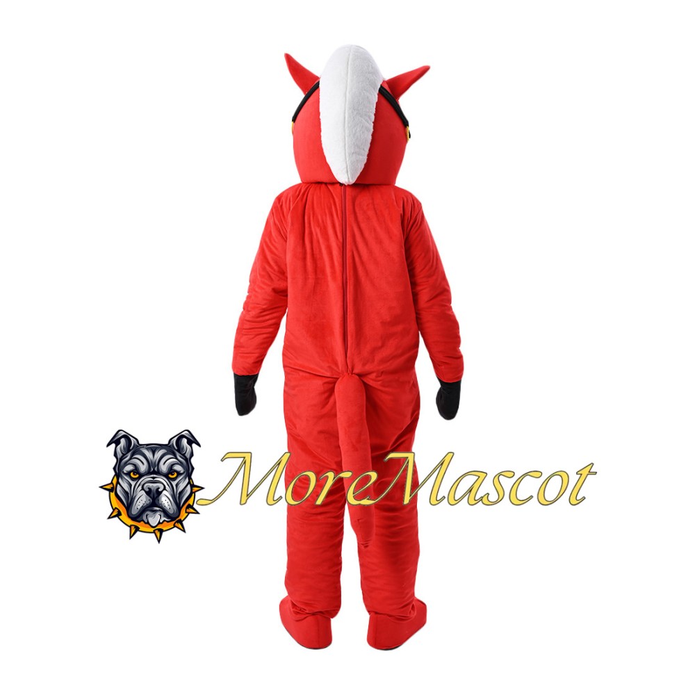 Red Horse Mascot Adult Costume