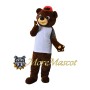 Comfortable Brown Bear Mascot Costume