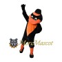 Black Orange Eagle Mascot Costume
