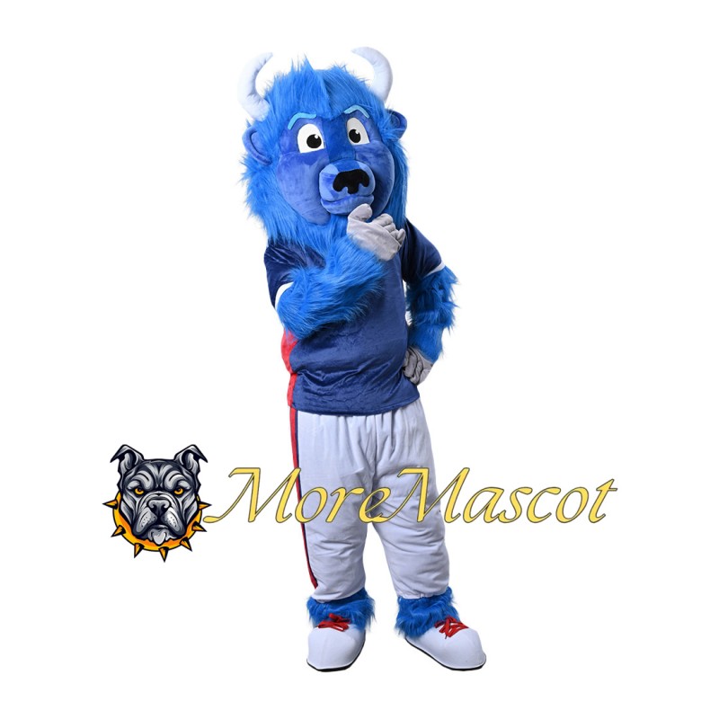Blue Buffalo Mascot Costume