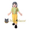 Overall Boy Mascot Costume