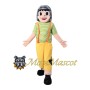 Overall Boy Mascot Costume