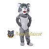 Grey Leopard Mascot Costume