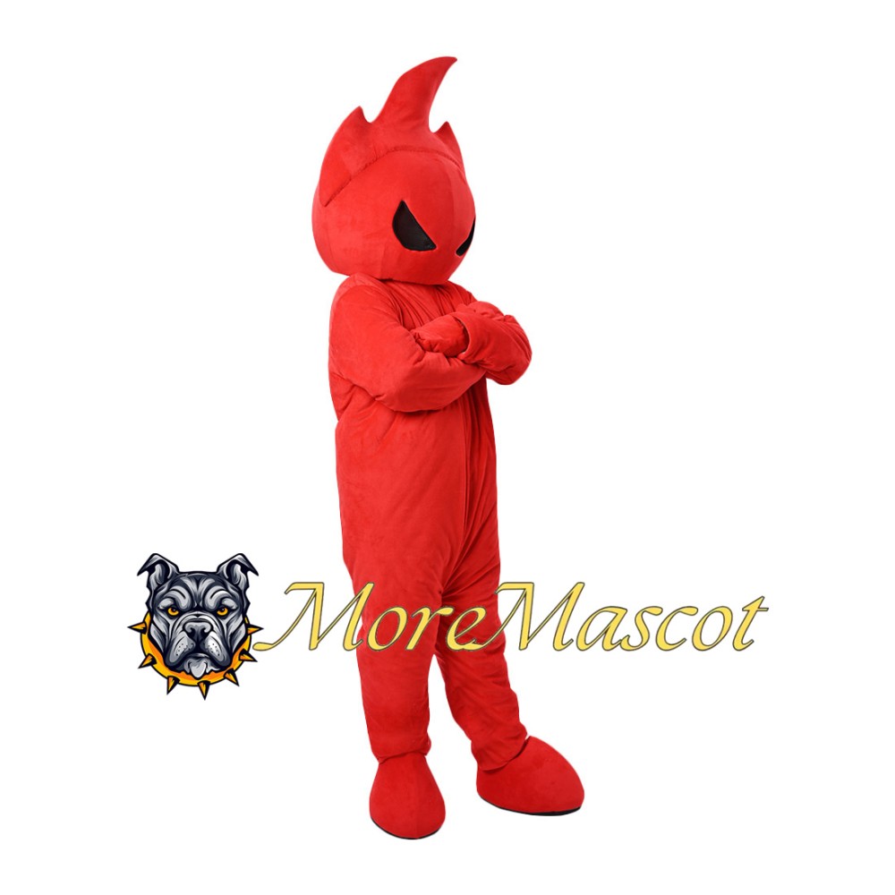 Flame Man Mascot Costume