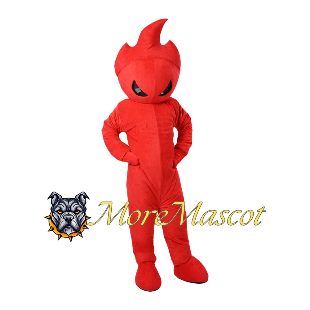 Flame Man Mascot Costume
