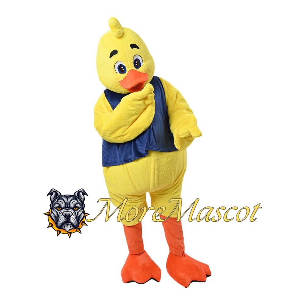 Soft Yellow Duck Mascot Costume