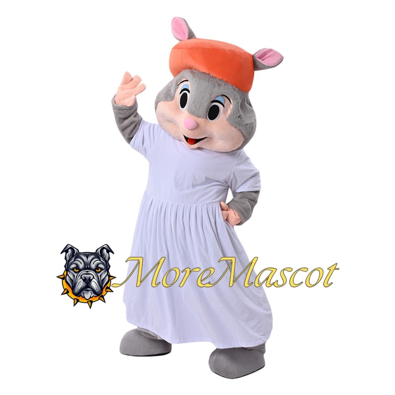 Beautiful Miss Squirrel Mascot Costume