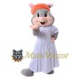 Beautiful Miss Squirrel Mascot Costume