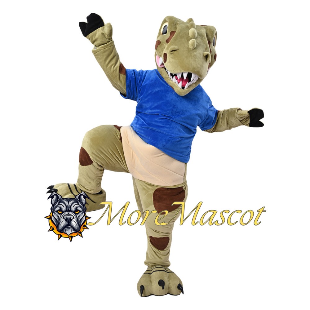Powerful Dinosaur Mascot Costume
