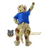 Powerful Dinosaur Mascot Costume