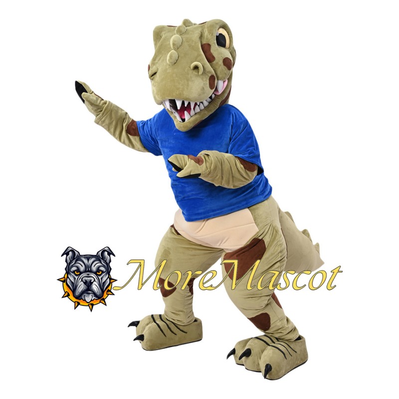 Powerful Dinosaur Mascot Costume