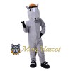 Gray Horse Mascot Costume