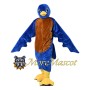 Blue Big Bird Mascot Costume