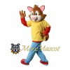 Happy Squirrel Mascot Costume