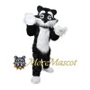 Black White Cat Mascot Costume