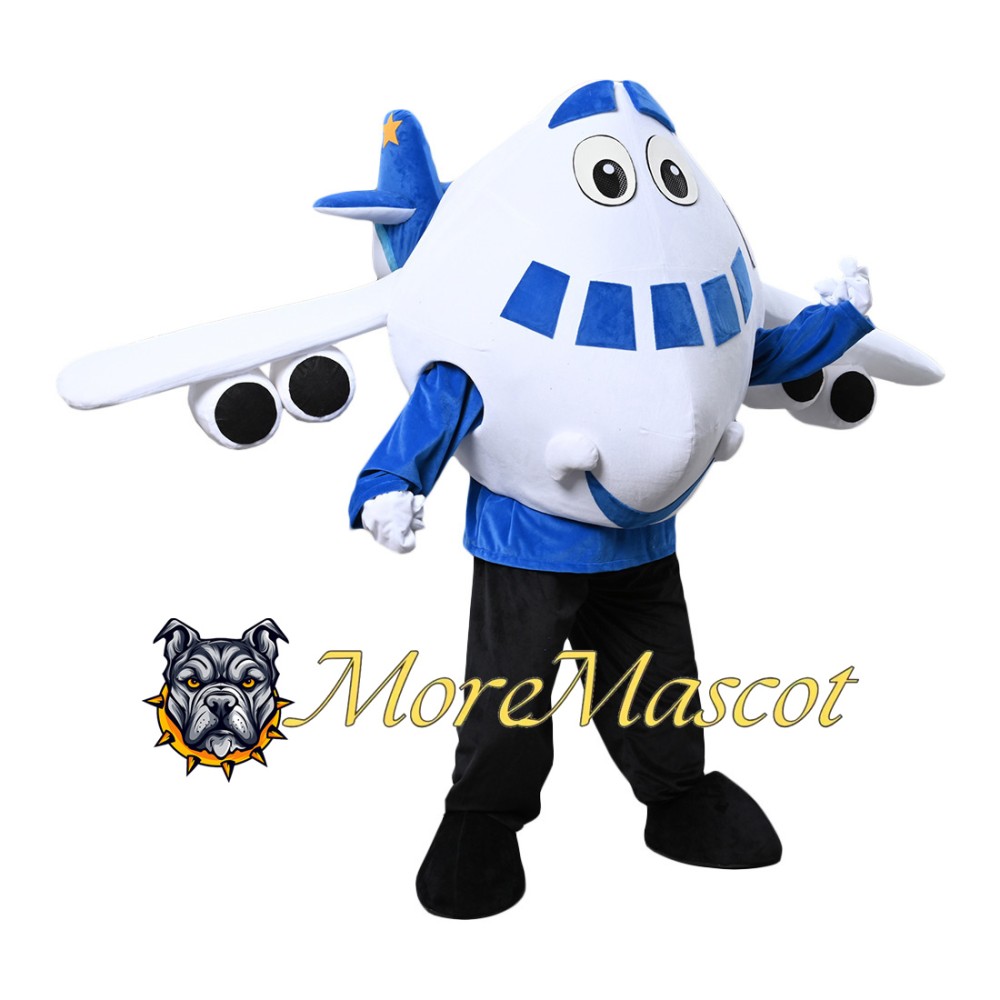 Aircraft Mascot Cartoon Costume