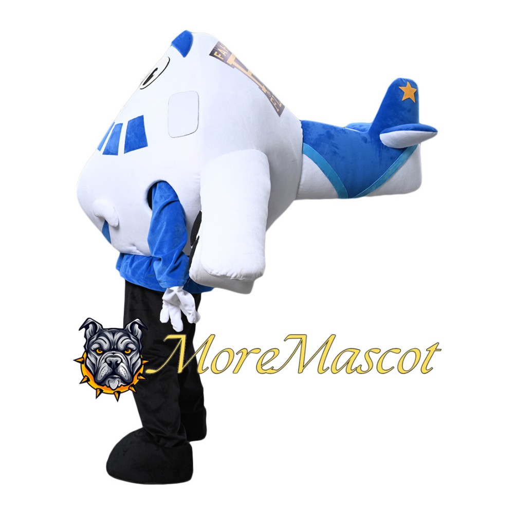 Aircraft Mascot Cartoon Costume
