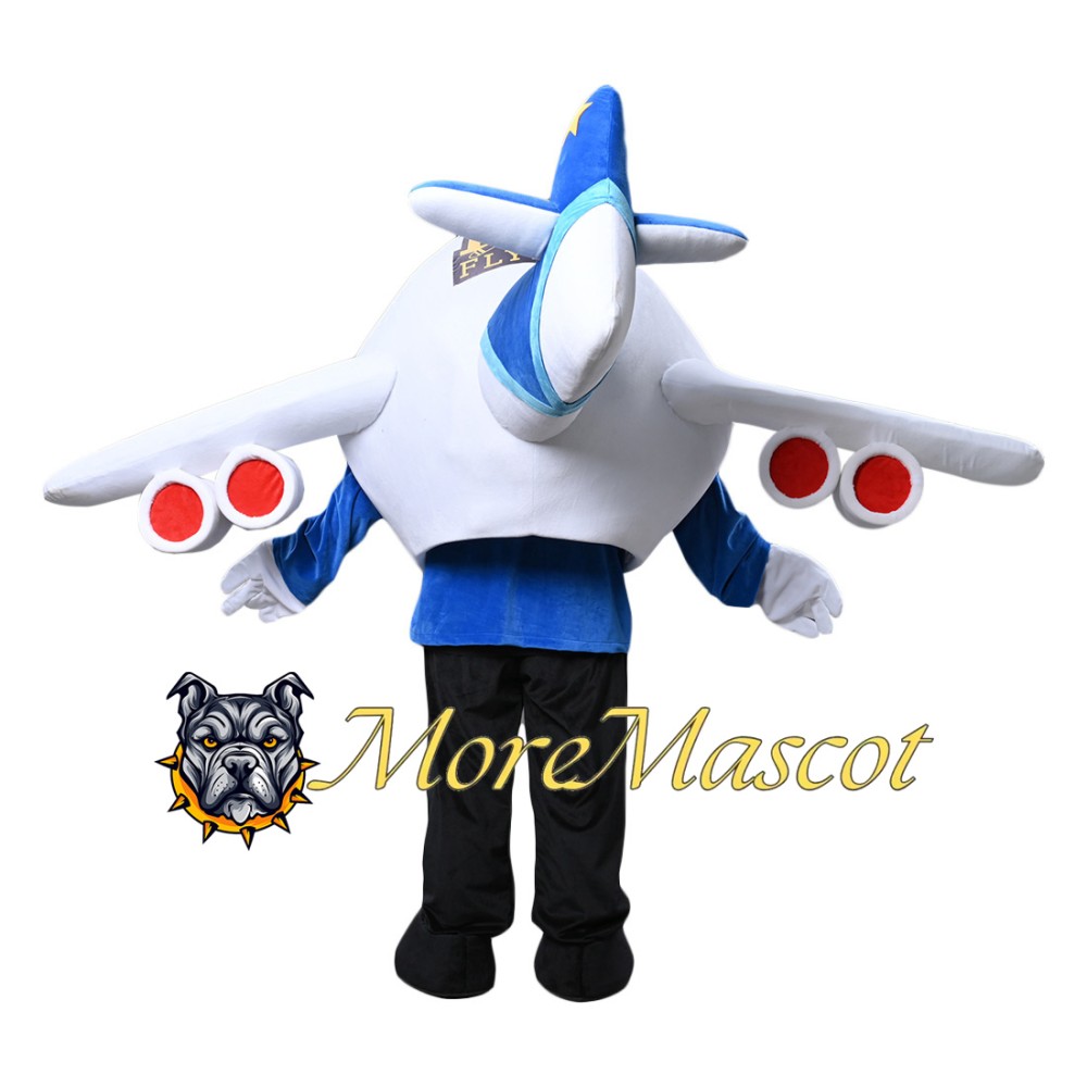 Aircraft Mascot Cartoon Costume