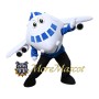 Aircraft Mascot Cartoon Costume