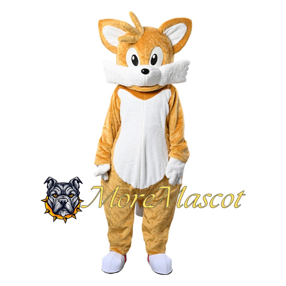 Yellow Cat Mascot Costume